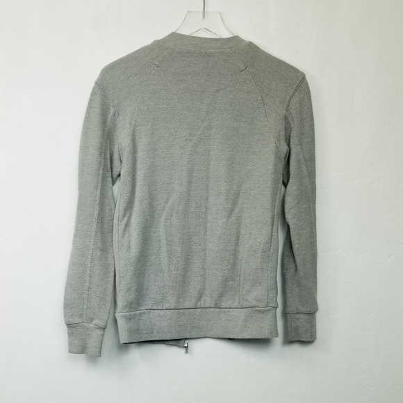 Zara Man Textured Grey Zip Up Jacket - Picture 2 of 6